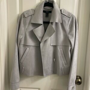 Forever 21, velvet gray jacket size small